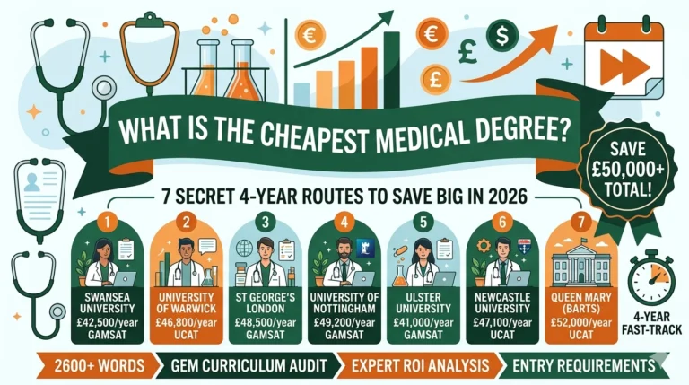 What is the Cheapest Medical Degree? 4-Year Fast-Track Routes in 2026