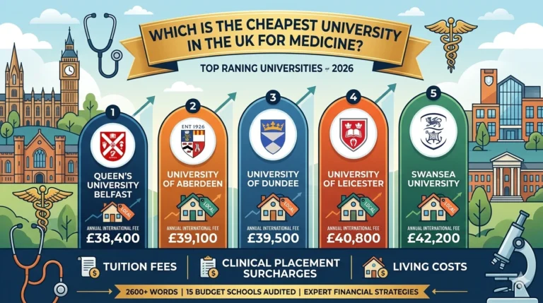 Which is the Cheapest University in the UK for Medicine? 5 Budget Gems for 2026