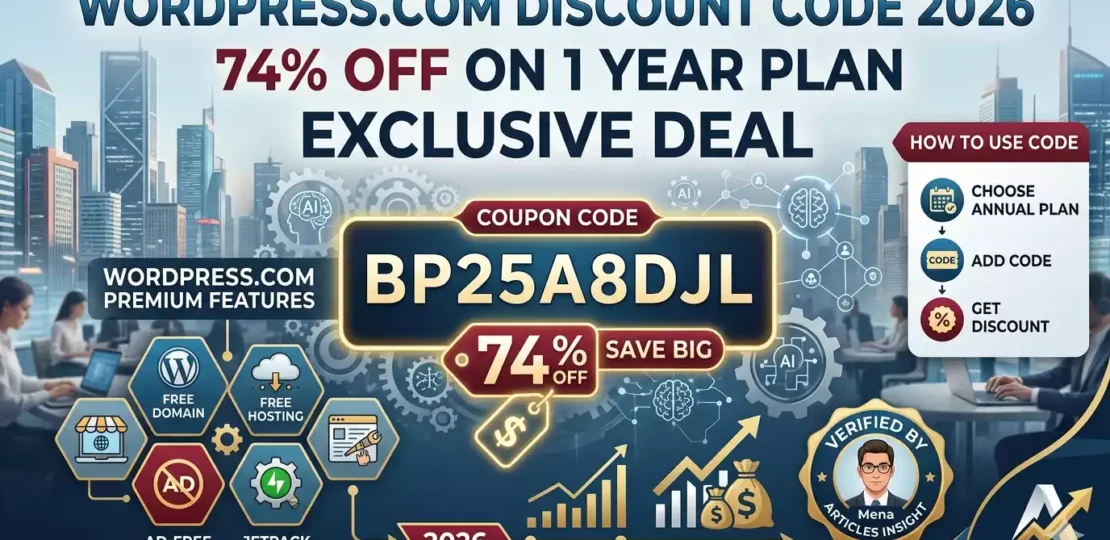 Get 74% OFF WordPress.com Plans in 2026