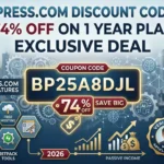 WordPress.com Discount Code 2026 74% Off Coupon BP25A8DJL Exclusive Deal by Articles Insight