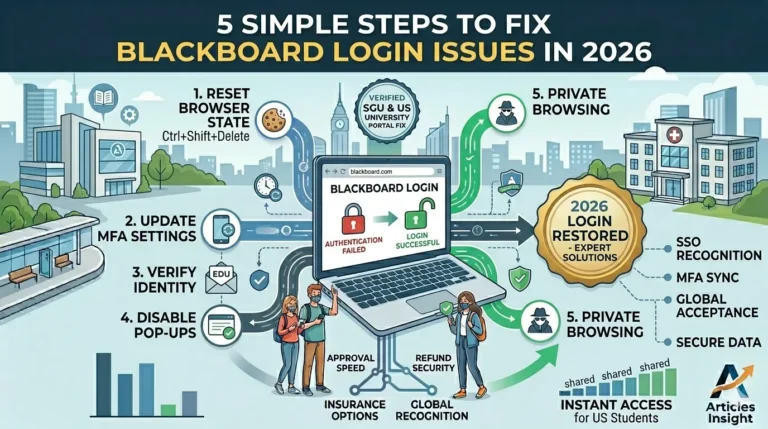 5 Steps to Fix Blackboard Login Issues in 2026