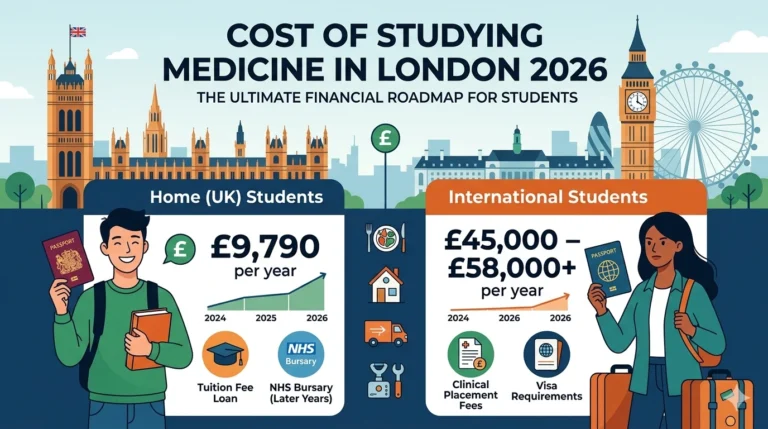 Cost of Studying Medicine in London 2026: The Best Financial Roadmap for Students