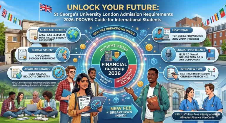 Unlock Your Future: St George’s University London Admission Requirements 2026 Proven Guide