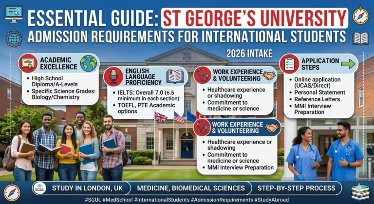St George’s University Admission Requirements for International Students (2026 Success)