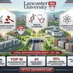 Lancaster University 2026 Rankings and Admission Infographic by Articles Insight
