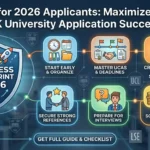 Tips for 2026 UK University Applicants