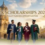 The 2026 UK Scholarships Goldmine: Fully Funded Opportunities for International Students (and How to Win Them) 3 The 2026 UK Scholarships Goldmine: Fully Funded Opportunities for International Students (and How to Win Them) UK Scholarships 2026 Diverse international students smiling and walking proudly with books, celebrating success for fully funded UK scholarships 2026. This dynamic, academic photo is perfect as a hero image for blog posts about study in the UK, Chevening, and Commonwealth scholarships, featuring a traditional university background under a motivating golden hour sunset sky, inspiring ambitious international scholars.