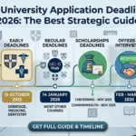 UK University Application Deadlines 2026 Strategic Roadmap and Success Infographic by Articles Insight