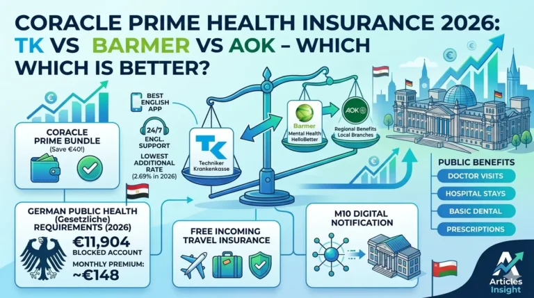 Coracle Prime Health Insurance 2026: TK vs Barmer vs AOK – Which Is Better?