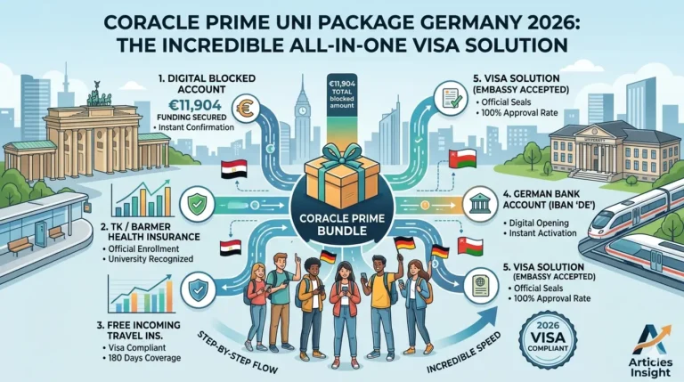 Coracle Prime Uni Package Germany 2026 All-in-One Visa Solution