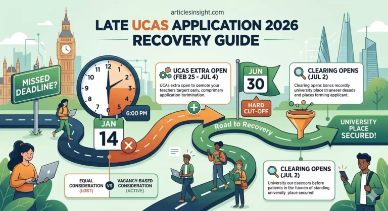 Late UCAS Application 2026: Is It Too Late? Proven Strategic Recovery Guide