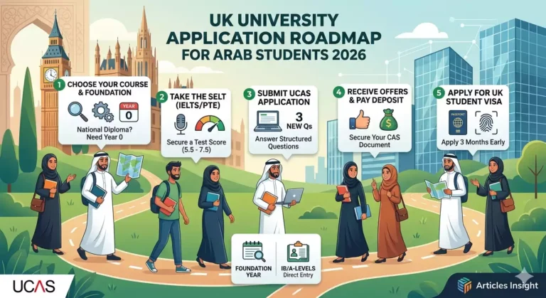 UK University Application for Arab Students 2026: Success & Visa Guide