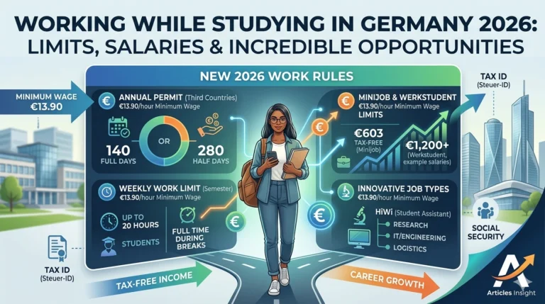 Working While Studying in Germany 2026: Salary, Rules & Incredible Jobs