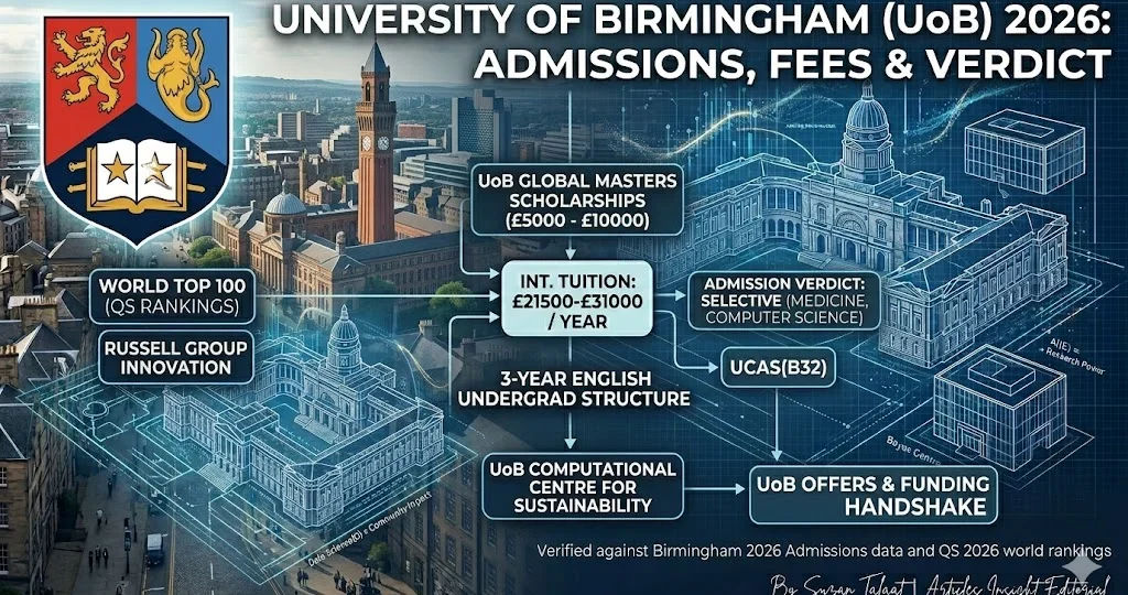 University of Birmingham 2026: Admissions, Fees & Verdict